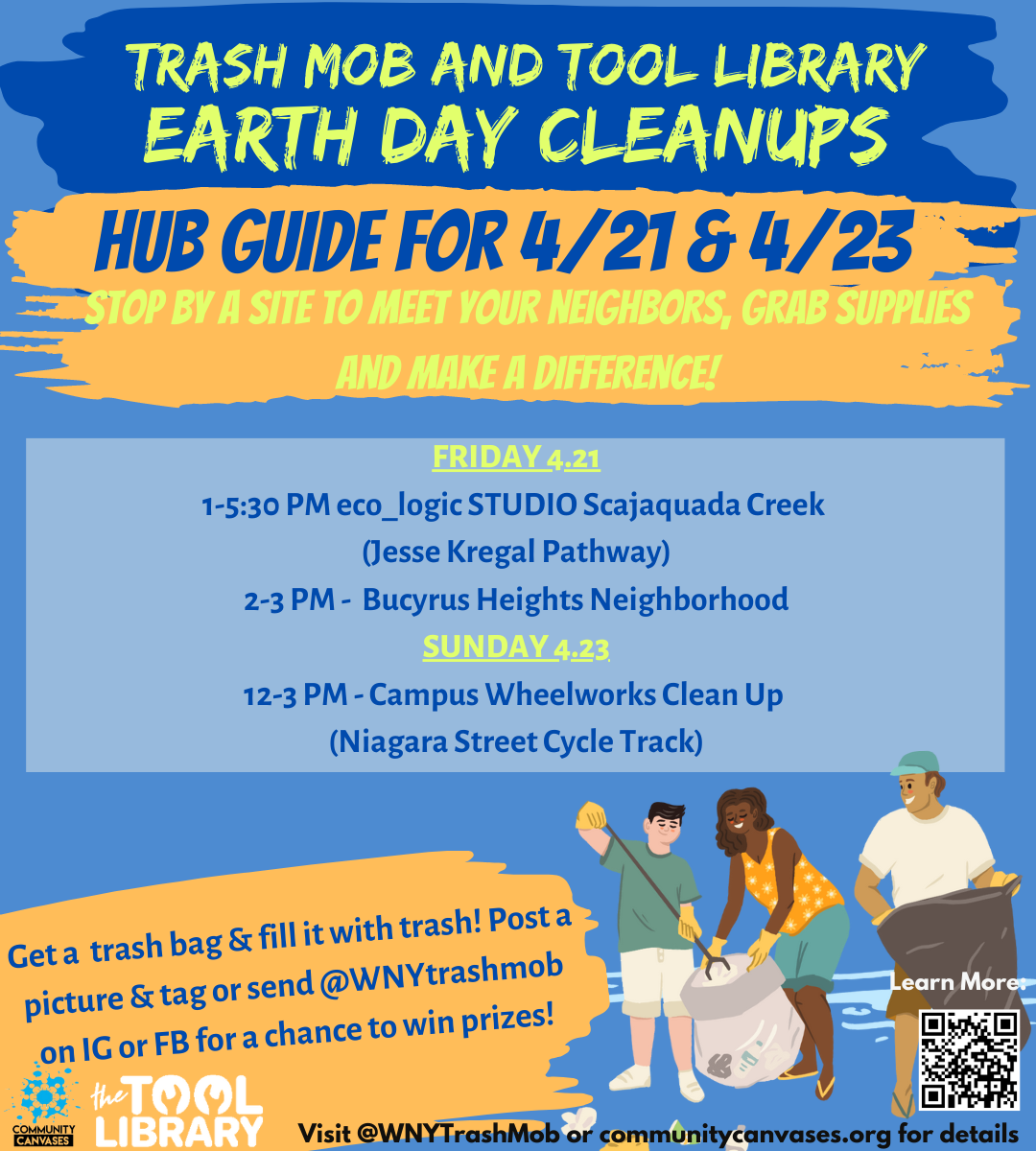 list of Earth Day Clean Ups 1